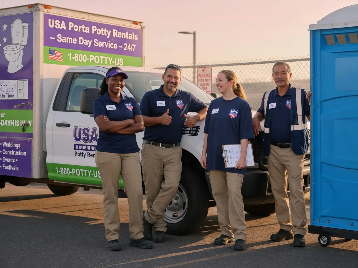 Porta Potty Rental company in Willowbrook, IL